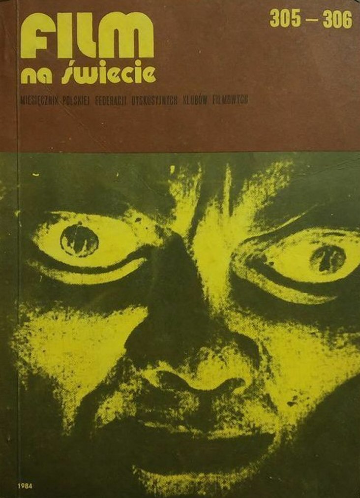 FILM NA SWIECIE magazine side cover Issue 305-306 (5-6)   1984